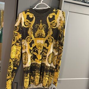 Versace Barocco Tribute Gold Top